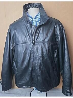 The Original James Dean Authentic Classic Limited Leather Jacket XL 358446 Black